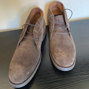 Banana Republic Mens US Size 11 Brown Suede Chukka Boots, Never Worn